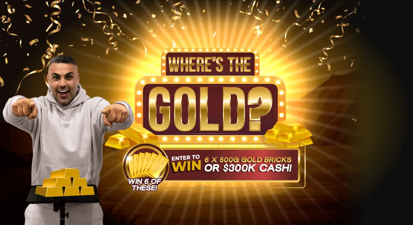 Win $300K in Cash or Gold!